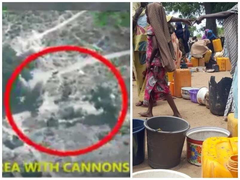 'How can the army bomb an IDP camp?' Nigerians react angrily