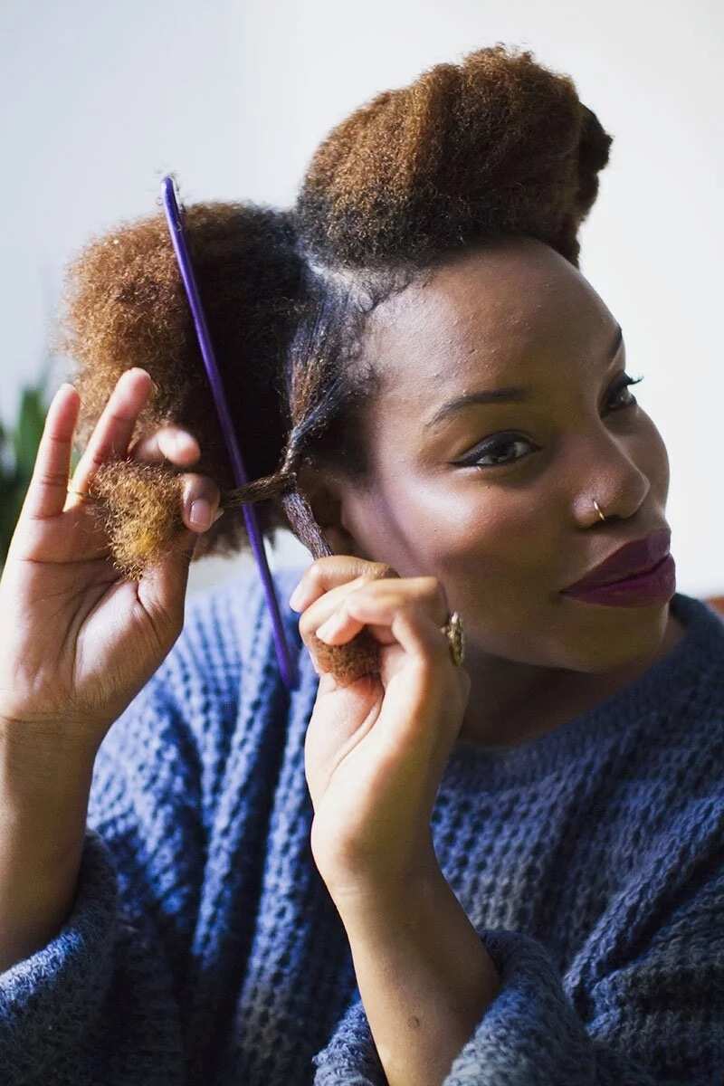 Black Women Twist Hairstyles · Creative Fabrica