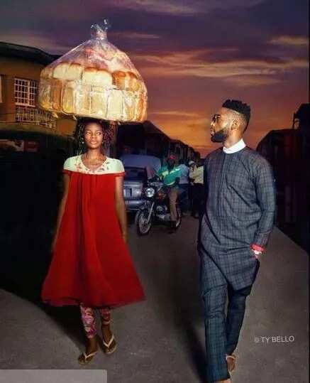 TY Bello and the magical photo shoot with bread seller-turned-'model'