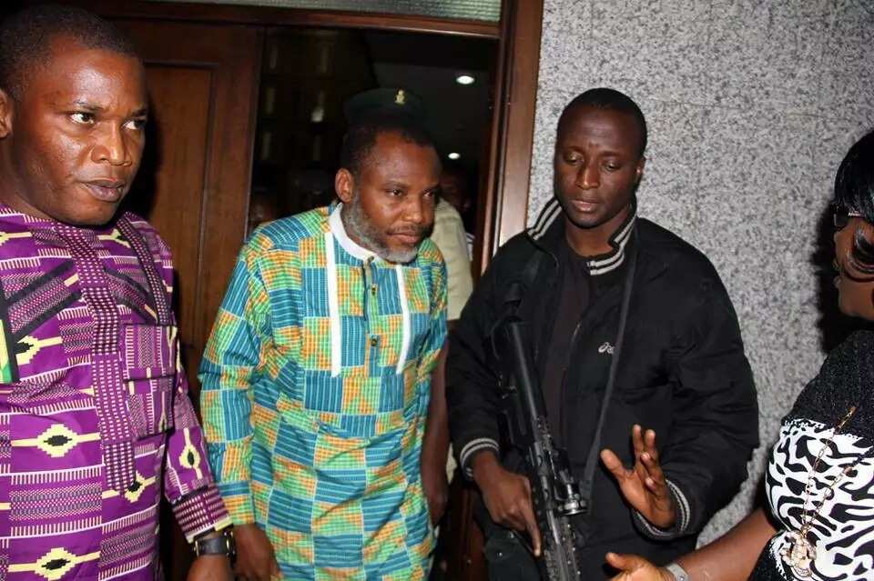 Nnamdi Kanu Appears In Court In New Attire