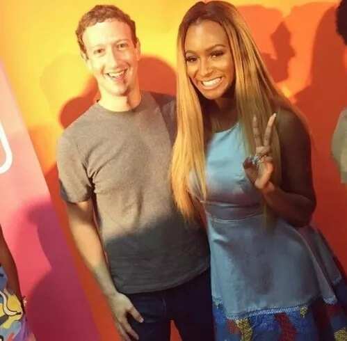 Mark Zuckerberg entertained by Nigerian celebrities