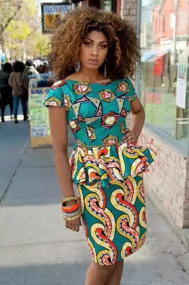 71 Beautiful Simple Ankara Gown Styles For 2024 | ThriveNaija | Ankara gown  styles, Simple ankara gown styles, Simple ankara gowns