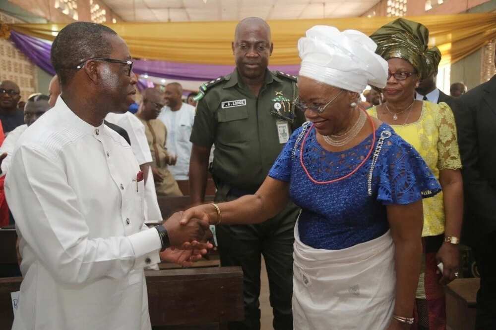 Faces at burial ceremony of late Senator Francis Spanner Okpozo (Photos)