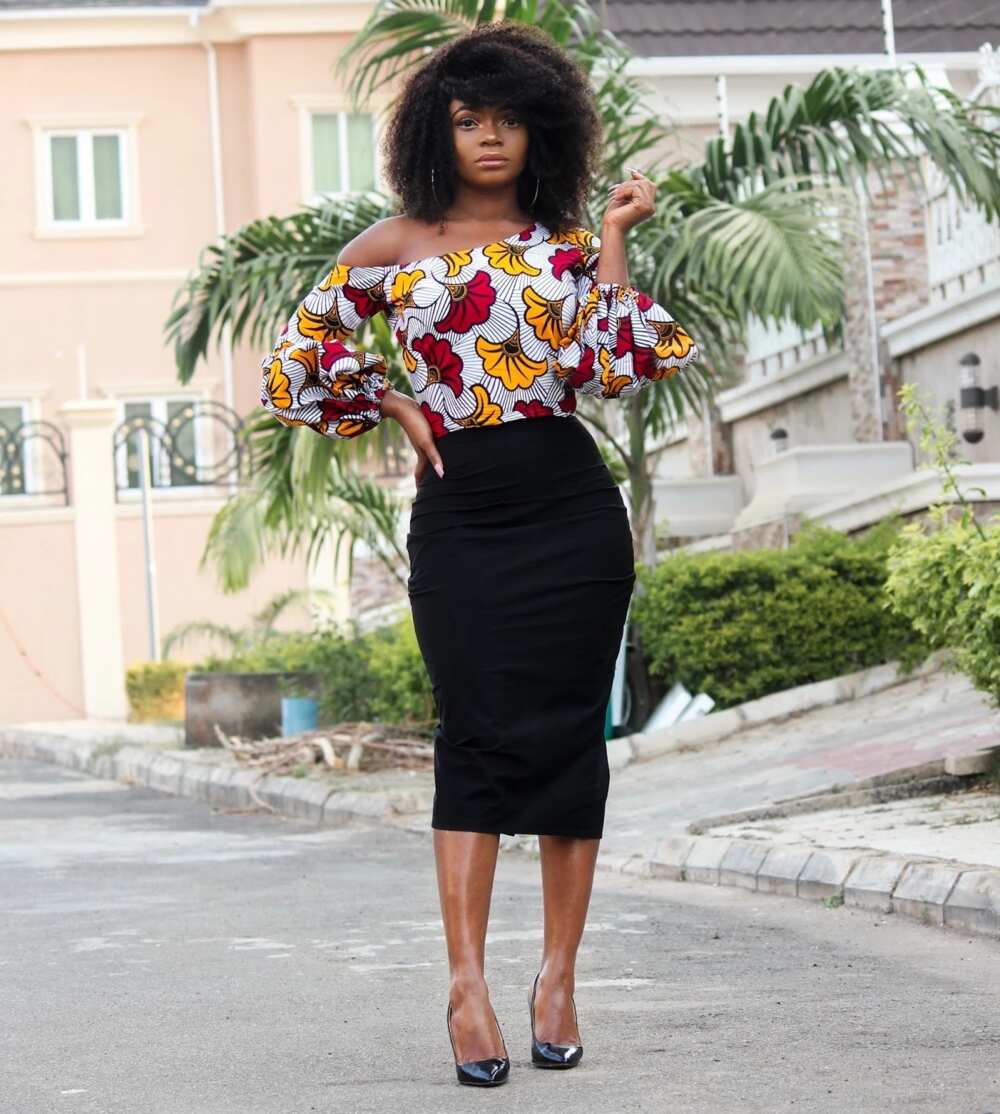 Latest Ankara blouse styles 18