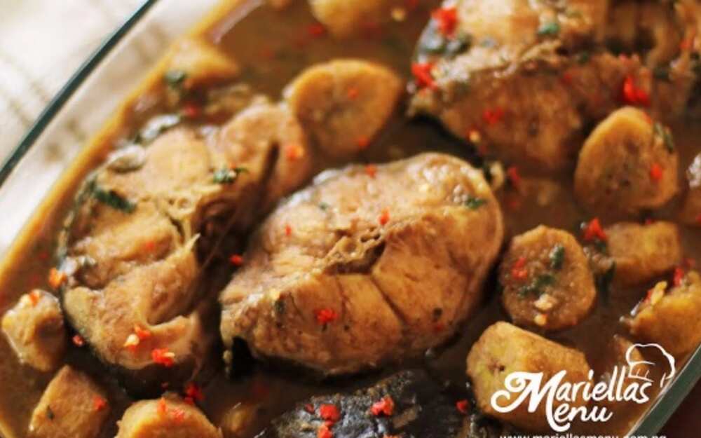 Amazing! How to prepare catfish and unripe plantain pepper soup