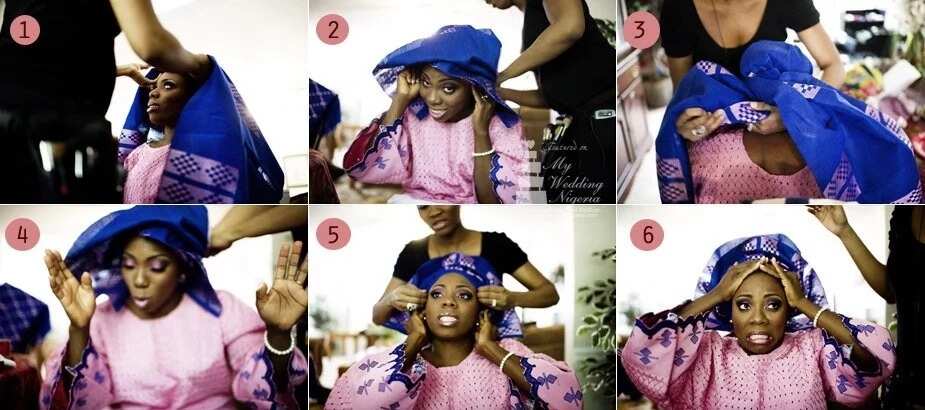 making gele making gele