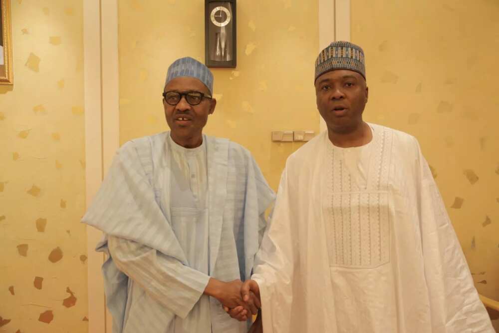 Missing Budget: Saraki, Buhari Meet Behind Closed Doors