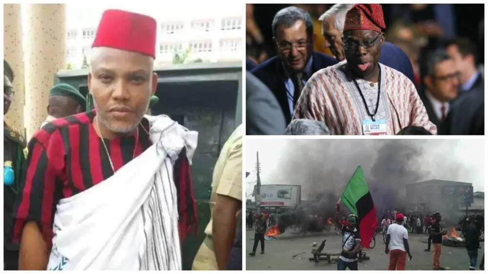 Biafra agitation: IPOB attacks Obasanjo over anti-Biafra statement