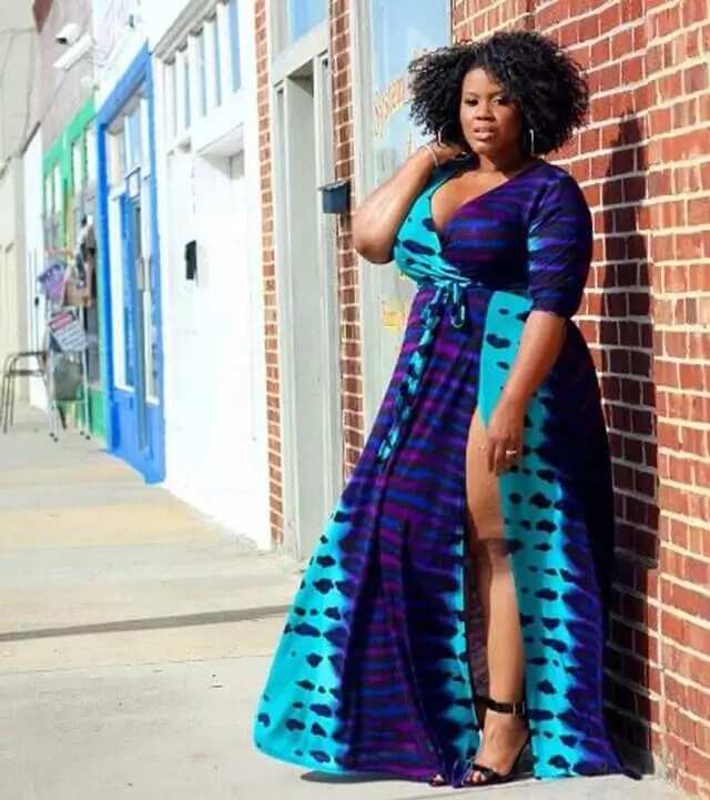 Ankara gown styles for best sale fat ladies