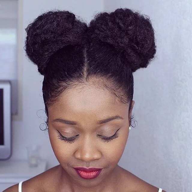 Natural hairstyles for medium length hair