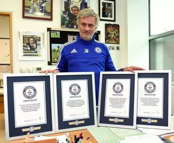 Mourinho Makes Guinness Book of Records