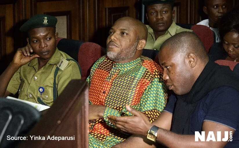 Nnamdi Kanu na cikin walwala da nishadi, babu yunwan da yake ji, DSS tayi martani