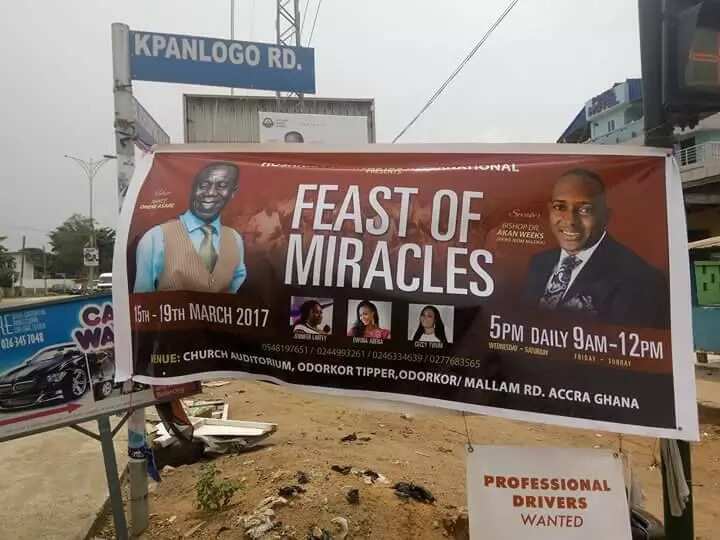 Uyo Church Building Collapse; Outrage has been sparked after banner pictures of pastor Akan Weeks of the Reigners Bible Church in Uyo, Akwa Ibom