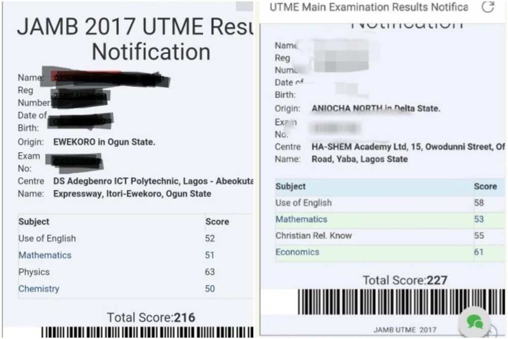 jamb-result