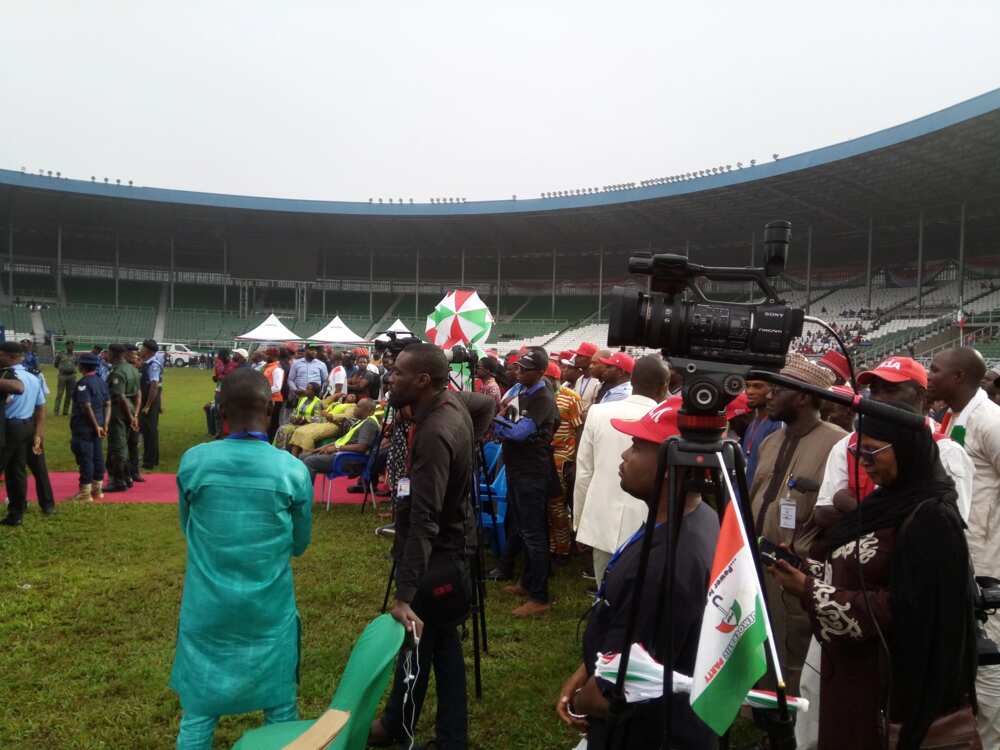Police arrest 10 pickpockets at PDP Convention