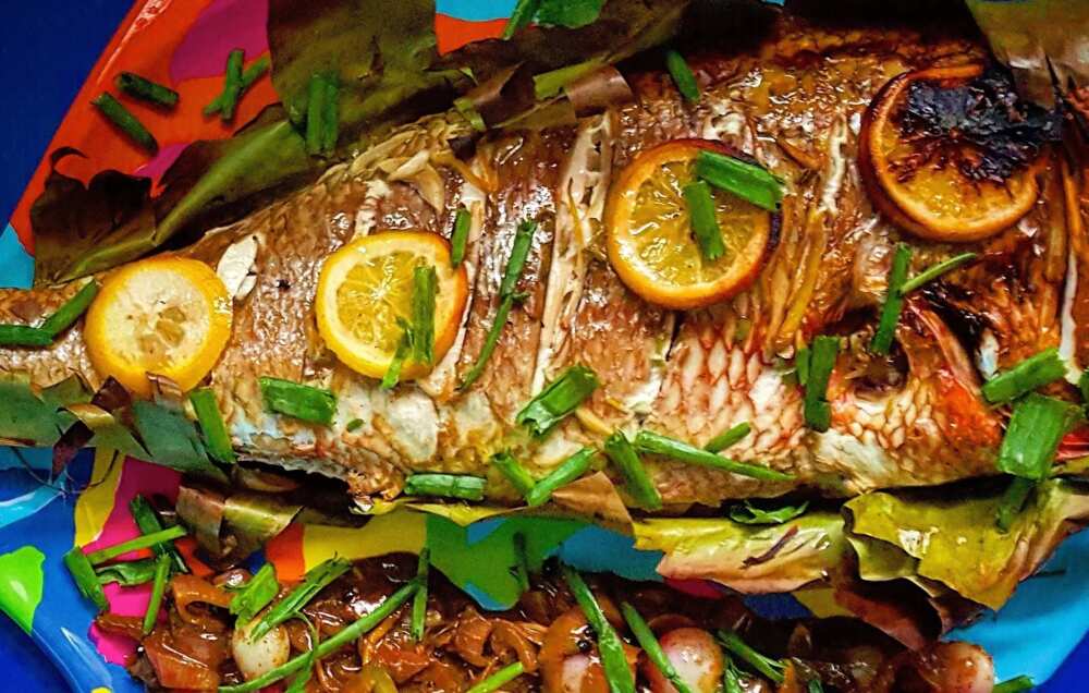 How to make barbecue fish with oven