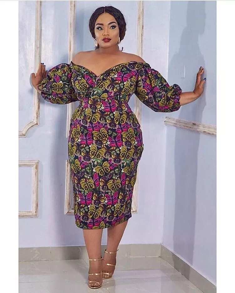 ankara dresses for fuller figure