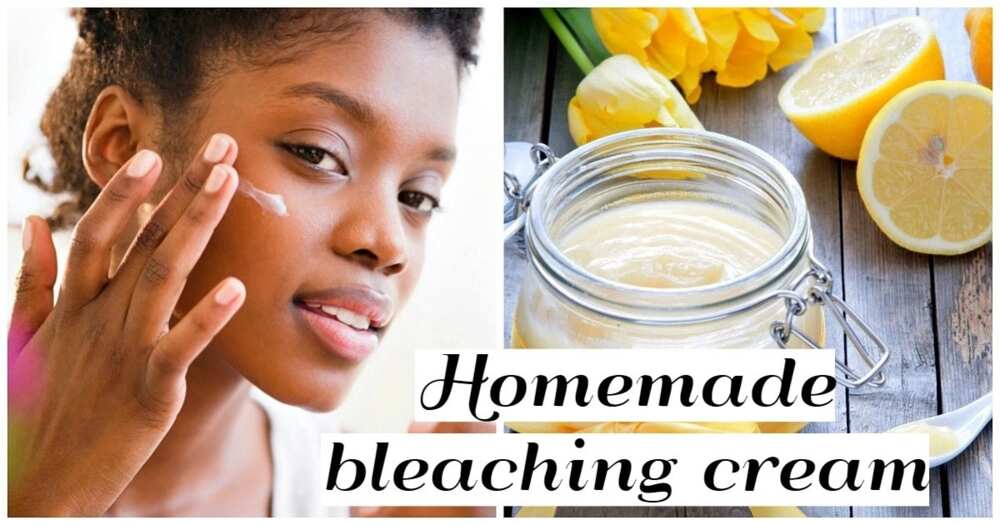 How to make bleaching cream at home?