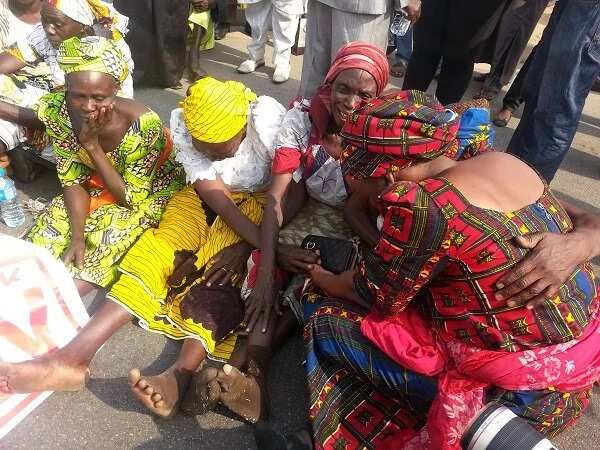 Chibok Girls: Buhari Storms Out Of Meeting With Parents