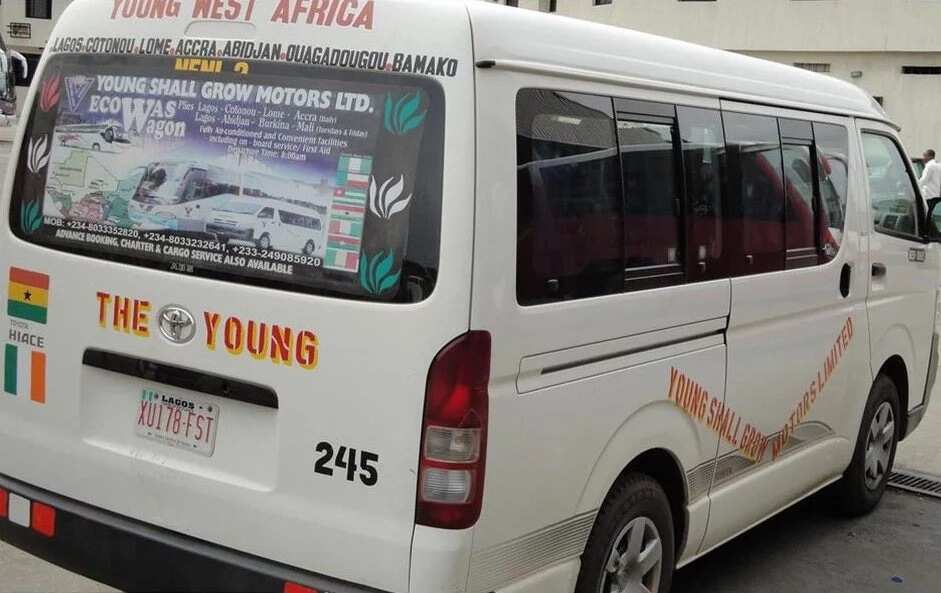 The Young Shall Grow Nissan bus