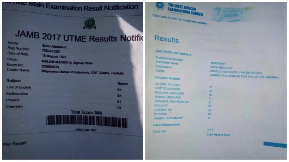 Gwamnatin Jihar Jigawa ta dauki nauyin karatun hazikin dalibin nan da ya yi zarra a Jarabawar WAEC da JAMB a Jihar Gwamnatin Jihar Jigawa ta dauki nauyin karatun hazikin dalibin nan da ya yi zarra a Jarabawar WAEC da JAMB a Jihar