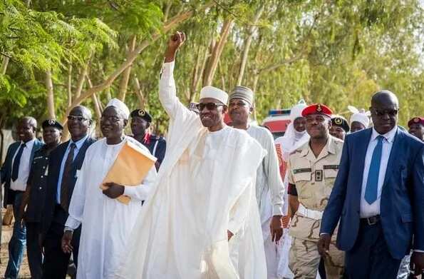 Photos: President Buhari Goes Home For Ramadan