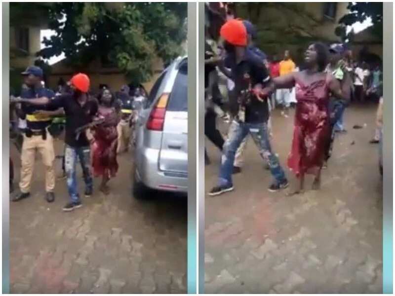 Female Badoo members nabbed by mob in Ikorodu (photos)