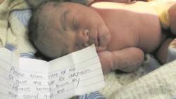 Security guard finds baby inside a box, read the touching note the mother wrote