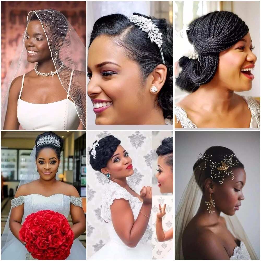 Latest Nigerian wedding hairstyles 