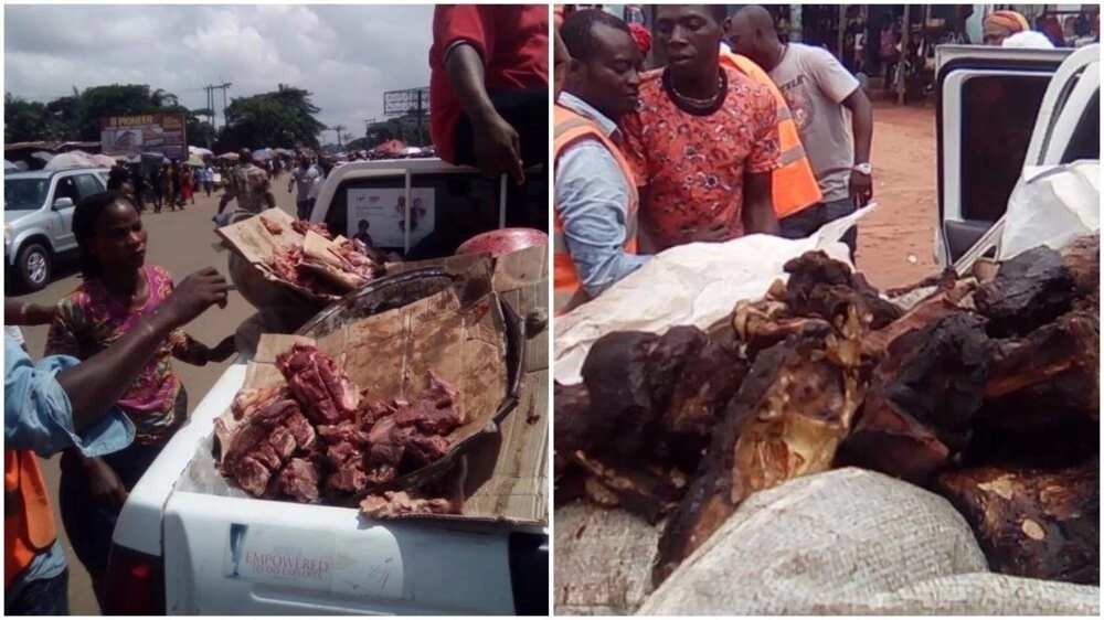 Donkey meat in place of cow meat Donkey meat in place of cow meat