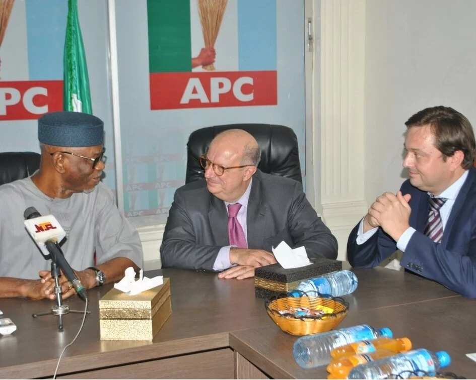 EU chief election observer to Nigeria Fisas meets Oyegun, Makarfi over preparation for 2019 elections