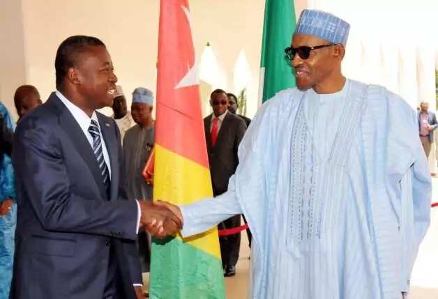 Exclusive: Togo's President Gnassingbe visits Lagos