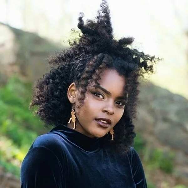 Top 30 Black Natural Hairstyles For Medium Length Hair In