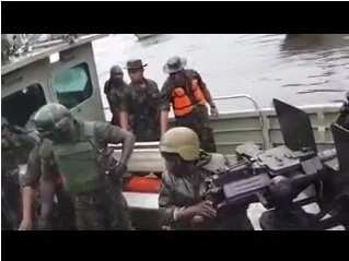 Nigerian army takes over rivers in Niger Delta (Photos, video)