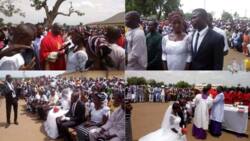 4 homeless couples displaced by herdsmen attacks get married in Benue IDP camp in style (photos)