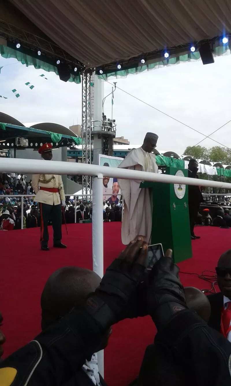 Goodluck Jonathan Reacts To Buhari Inaugural Speech