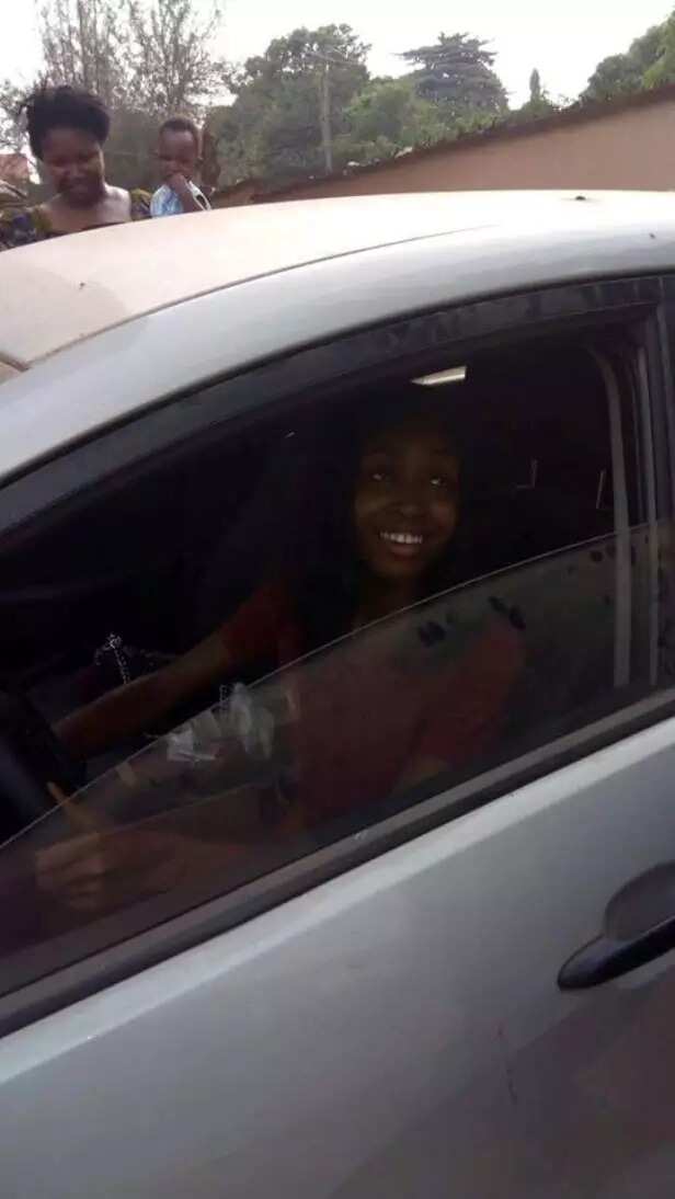 Ex-miss Anambra Chidinma Okeke finally given back her official car