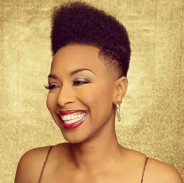 Top low cut hairstyles for natural hair 