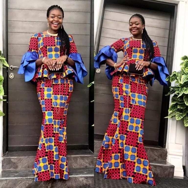 skirt and blouse ankara styles 2018