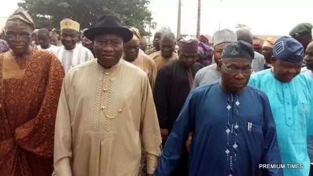 What Obasanjo and Jonathan's discussed when they met