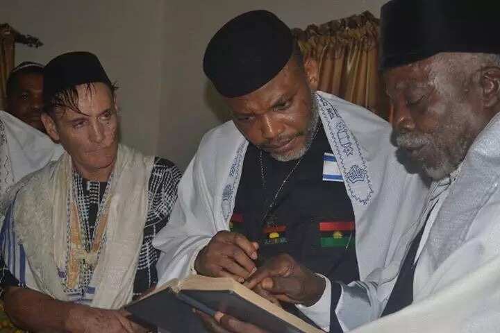 Jewish brothers open to kanu where it is written of the igbos in torah
