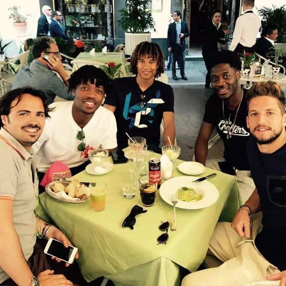 After winning the 2016/17 EPL title, SEE what Chelsea stars were spotted doing