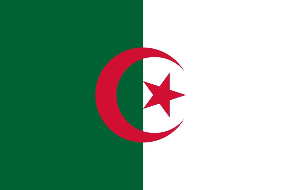 Flag of Algeria Flag of Algeria