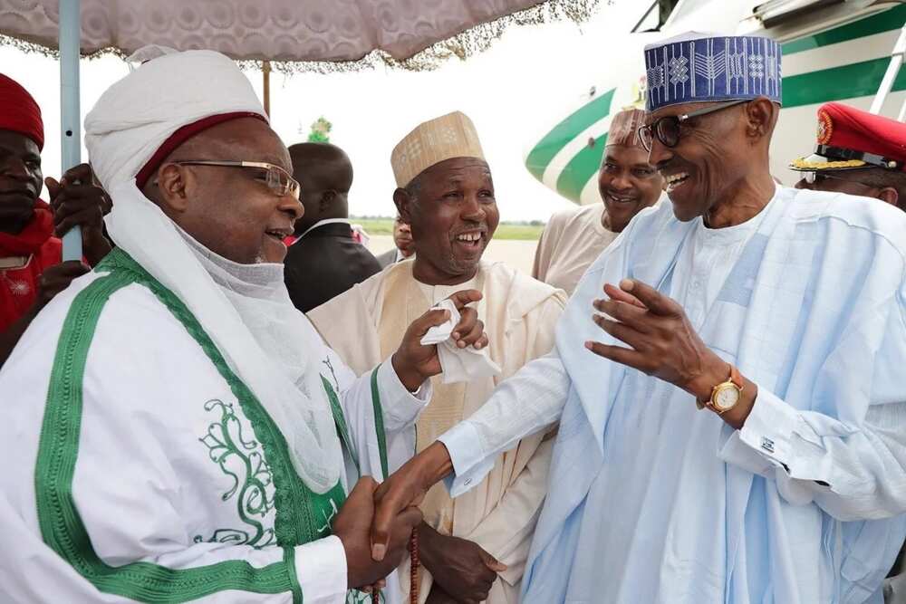UPDATE: President Buhari in Katsina state for Sallah celebrations (photos) UPDATE: President Buhari in Katsina state for Sallah celebrations (photos)