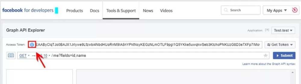 Facebook access token Get Token Facebook access token Get Token