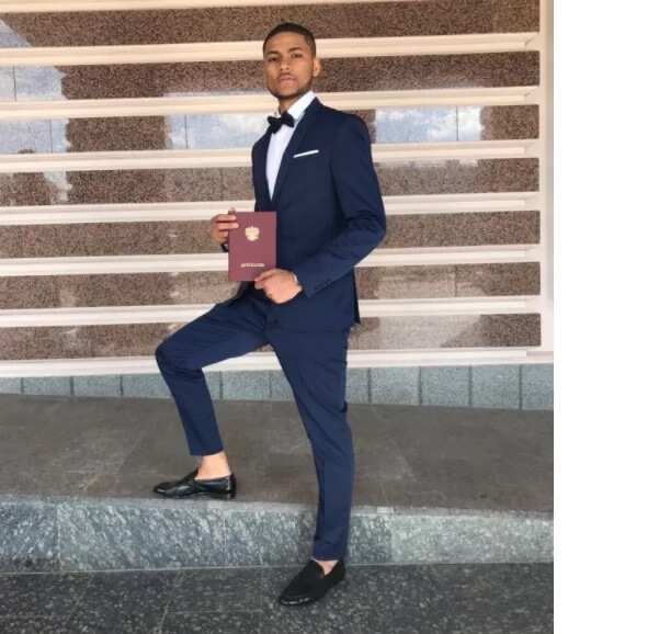 Nigerian student graduates as the best student from Russian medical school, with a perfect CGPA