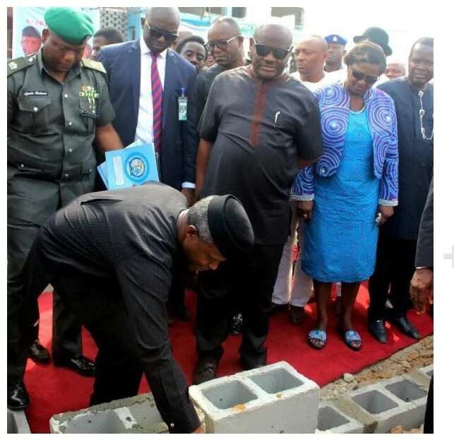 Osinbajo visits Wike again, lays foundation for projects in Rivers
