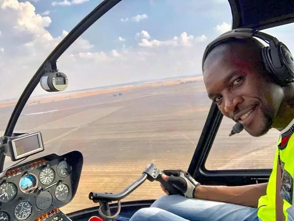 Meet South African businessman who now owns 4 helicopters (photos)