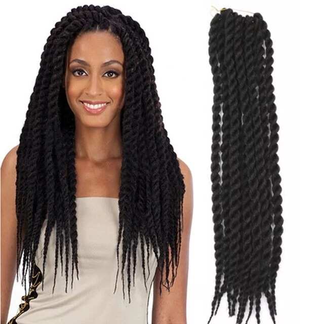 Kinky braids hairstyles in Nigeria - Legit.ng