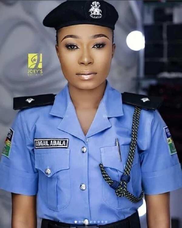 Beautiful photos of a Nigerian Female Police Officer who just graduated from the Police Academy